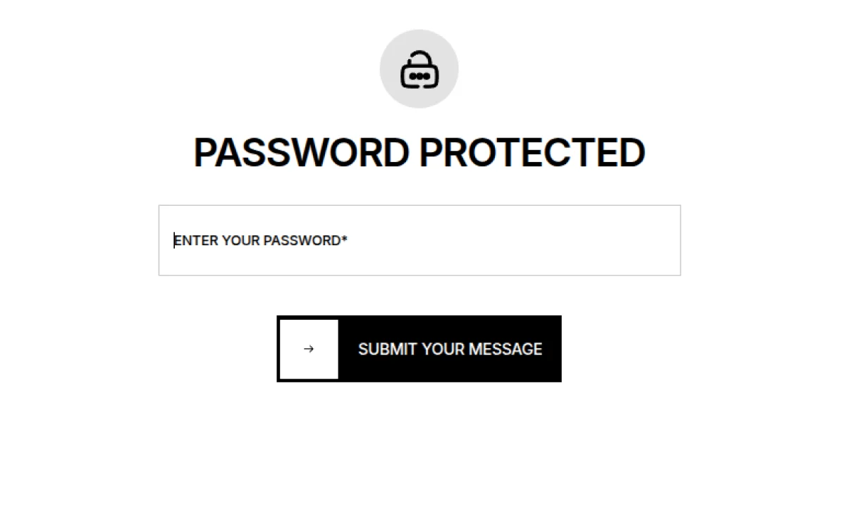 Axtira-password-page